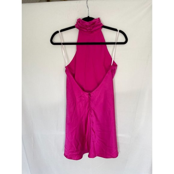 NWT Revolve Lovers + Friends Hayes Mini Dress in Magenta Pink S - Picture 4 of 12
